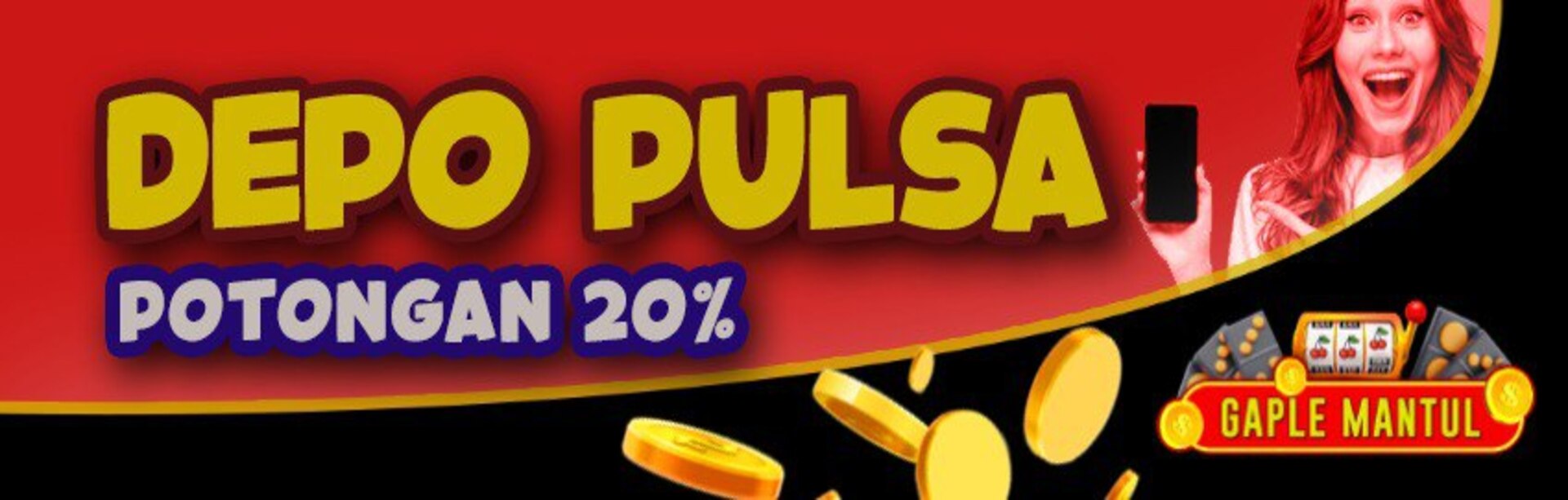 Deposit Pulsa Potongan 20%